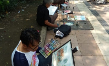 3 Tips Agar Lukisan Awet, Komunitas Kolcai Chapter Surabaya Bagi Kuncinya - GenPI.co Jatim