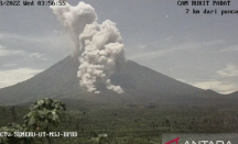 Gunung Semeru Kembali Luncurkan Awan Panas Guguran - GenPI.co Jatim