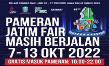 Pengumuman, Pameran Jatim Fair 2022 Tetap Berlangsung - GenPI.co Jatim