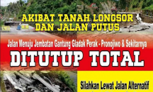 Jembatan Gladak Perak Lumajang Ambles, Akses Menuju Malang Tutup Total - GenPI.co Jatim