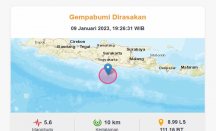 Gempa Magnitudo 5.6 Guncang Pacitan, Getaran Terasa Hingga Jawa Tengah - GenPI.co Jatim