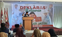 Ratusan Relawan Dukung Achmad Fauzi di Pilgub Jatim 2024, Tegas dan Visioner - GenPI.co Jatim