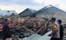 4 Gudang Garam Roboh Akibat Angin Puting Beliung di Pamekasan - GenPI.co Jatim