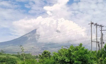 Abu Vulkanik Gunung Semeru ke Permukiman, Warga Diimbau Pakai Masker - GenPI.co Jatim