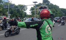 Sisa Cerita Demo Driver Online, Ada Pemandangan Tak Biasa - GenPI.co Jatim