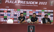Respons Pelatih Persik Soal Penalti Kontroversial Lawan Arema FC - GenPI.co Jatim