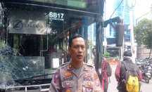 Polisi Cari Pengendara Motor Penyebab Tabrakan Suroboyo Bus dengan Mobil SUV - GenPI.co Jatim