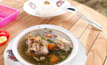 Rindu Merapi Resto di Sleman, Tawarkan Sup Iga dengan Kaldu Gurih - GenPI.co Jogja