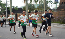 500 Pelari Semarakkan Kulminasi Run di Kota Pontianak - GenPI.co Kalbar