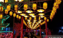 Ribuan Lampion Hiasi Kelenteng Fab Zhu Khung Singkawang, Banyak Spot Foto - GenPI.co Kalbar