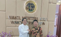 Bahas Reforma Agraria, Satono Bersilaturahmi dengan Wamen ATR - GenPI.co Kalbar