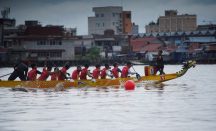 Perhelatan Lomba Perahu Naga Skala Internasional Didukung Disporapar Pontianak - GenPI.co Kalbar