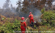 3 Kecamatan Dikepung Karhutla, Polres Kubu Raya Siaga 24 Jam - GenPI.co Kalbar