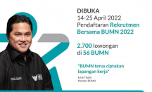 Program Rekrutmen Bersama BUMN 2022 Diserbu, Cek Link Pendaftaran - GenPI.co Kaltim