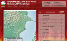 Kabar BMKG: 6 Titik Panas Terdeteksi di Kalimantan Timur - GenPI.co Kaltim