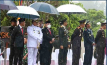 Hujan Deras, Gubernur Kaltim Harap TNI Sukseskan IKN Nusantara - GenPI.co Kaltim