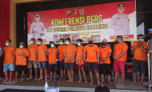 6 Penjahat Meresahkan Ditangkap Polisi Polresta Samarinda - GenPI.co Kaltim