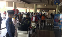 Arus Balik di Bandara Hang Nadim Batam Belum Ramai - GenPI.co Kepri