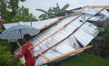 Angin Kencang Rusak Puluhan Rumah di Lombok Tengah, Warga Butuh Bantuan - GenPI.co NTB