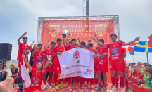 Bravo! Lombok FC U-16 Juara Barcelona Football Festival 2023 - GenPI.co NTB