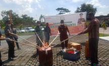 Kejari Lombok Tengah Musnahkan Barang Bukti 47 Perkara - GenPI.co NTB