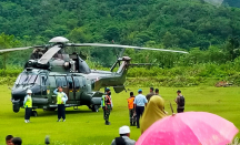 Helikopter yang Akan Ditumpangi Menhan RI Mogok - GenPI.co NTB