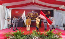 Estafet Kirab Pemilu 2024 Tiba di Lombok Tengah, KPU Siap Sosialisasi - GenPI.co NTB