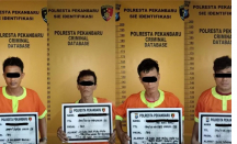 4 Pencuri Bobol Swalayan, 2 Ditembak Polisi - GenPI.co Riau