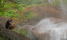 Menikmati Keunikan Air Terjun Batu Tilam Kampar - GenPI.co Riau