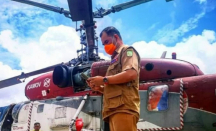 Kebakaran di Rohil, BPBD Riau Kerahkan Helikopter - GenPI.co Riau
