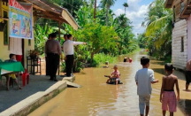 Banjir Akibat Luapan Sungai Rokan Hulu, Warga Mulai Cemas - GenPI.co Riau