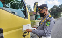 Ribuan Kendaraan Kena Tilang Dishub Riau Karena Over Dimensi - GenPI.co Riau