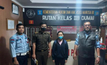 Palsukan Identitas, WN Malaysia Ditahan di Rutan Dumai - GenPI.co Riau