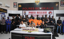 Polres Bengkalis Gagalkan Penyelundupan 30 Kilogram Sabu - GenPI.co Riau