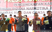 Hendak Diedarkan ke Riau, 91 Kilogram Sabu Berhasil Disita Polisi - GenPI.co Riau