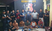 Polisi Bekuk 6 Perampok Sarang Walet di Rokan Hilir - GenPI.co Riau
