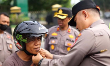 Operasi Lancang Kuning Pekanbaru, Banyak Pengendara Tak Pakai Helm - GenPI.co Riau