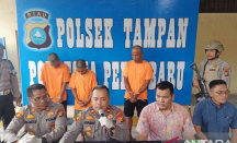 Polisi Bekuk Mantan Kades di Sumsel Curi Motor di Pekanbaru - GenPI.co Riau