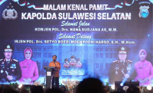 Komjen Nana Sudjana Pamit, Ucapan Gubernur Sulsel Bikin Haru - GenPI.co Sulsel