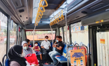 Keliling Makassar Naik Bus Trans Mamminasata, Nyaman, Gratis - GenPI.co Sulsel