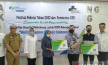 1.000 Pekerja Sektor Informal di Palembang Dapat Jaminan BPJS TK - GenPI.co Sumsel