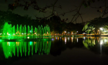 Taman Kambang Iwak, Tempat Favorit Warga Palembang Kongko - GenPI.co Sumsel