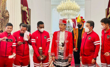 Bertemu Timnas U-16, Presiden Jokowi Ucapkan Janji Ini - GenPI.co Sumsel
