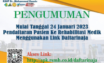 RSMH Palembang Terapkan Sistem Pendaftaran Online Mulai Besok - GenPI.co Sumsel