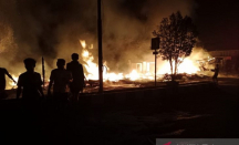 Kebakaran di Mandailing Natal, Sebegini Kerugiannya - GenPI.co Sumut