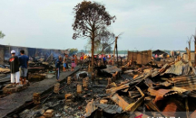 Puluhan Rumah Nelayan di Asahan Ludes Terbakar - GenPI.co Sumut