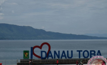 Ramai, Personel Gabungan Jaga Objek Wisata Danau Toba - GenPI.co Sumut