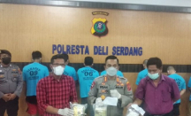 Polresta Deli Serdang Tangkap 7 Pengedar Narkoba - GenPI.co Sumut