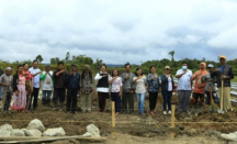 Kementan Beri Bantuan Pembangunan Bangsal di Samosir - GenPI.co Sumut