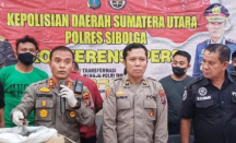 Polisi Tangkap 2 Penjual Satwa Trenggiling di Sibolga - GenPI.co Sumut